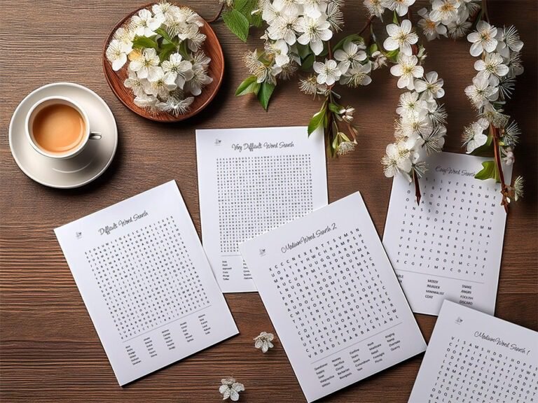 5 Free Printable Word Searches for Adults PDF PuzzleVoyager com