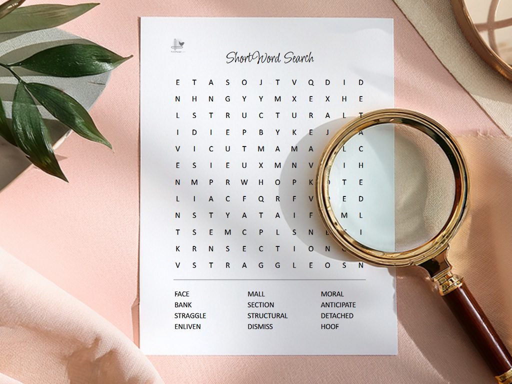 Why Large Print Word Puzzles Are Great for Everyone - Illustration Horizontal