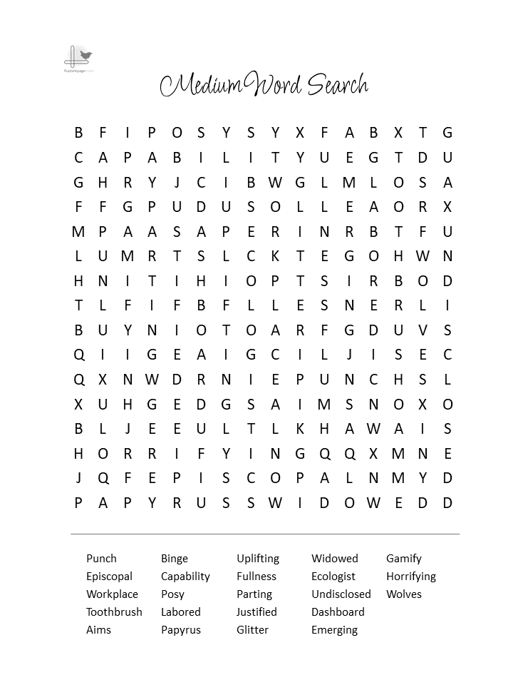 3 Printable Word Puzzles for Adults Cozy Weekend Activty - Game Illustration 3 Printable Word Puzzles for Adults Cozy Weekend Activty - Game Illustration